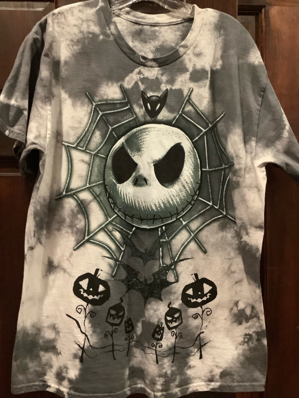 The Nightmare Before Christmas Tie-Dye Graphic Tee